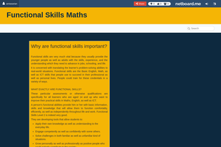 Interactive Learning Pages | netboard.me