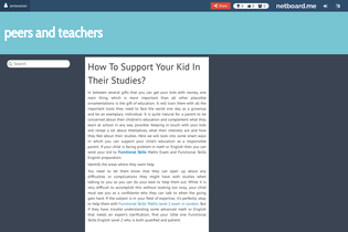 Interactive Learning Pages | netboard.me