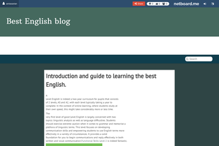 Interactive Learning Pages | netboard.me