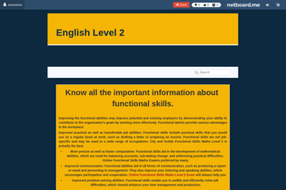 Interactive Learning Pages | netboard.me