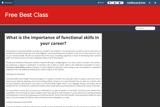 Interactive Learning Pages | netboard.me