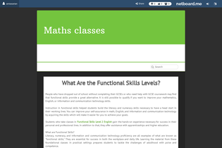 Interactive Learning Pages | netboard.me