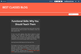 Interactive Learning Pages | netboard.me