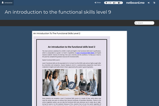 Interactive Learning Pages | netboard.me