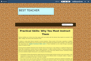Interactive Learning Pages | netboard.me