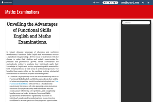 Interactive Learning Pages | netboard.me