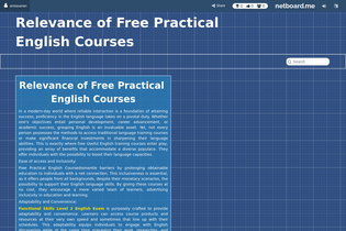 Interactive Learning Pages | netboard.me