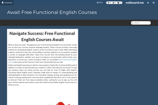 Interactive Learning Pages | netboard.me