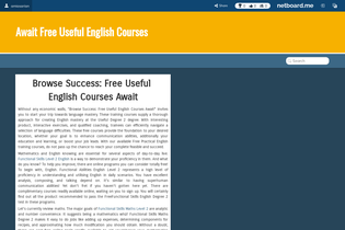 Interactive Learning Pages | netboard.me