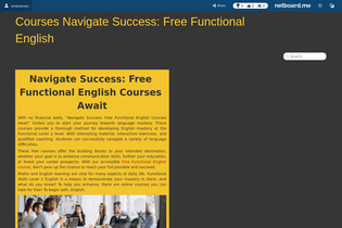 Interactive Learning Pages | netboard.me