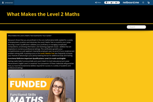 Interactive Learning Pages | netboard.me