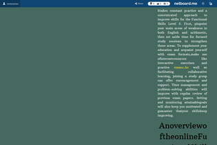 Interactive Learning Pages | netboard.me
