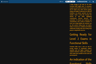 Interactive Learning Pages | netboard.me