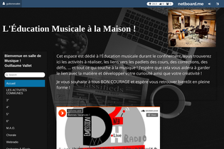 Interactive Learning Pages | netboard.me