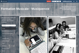 Interactive Learning Pages | netboard.me