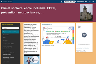 Pages d'apprentissage interactives | netboard.me