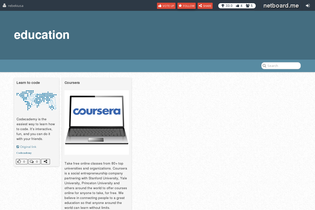 Interactive Learning Pages | netboard.me