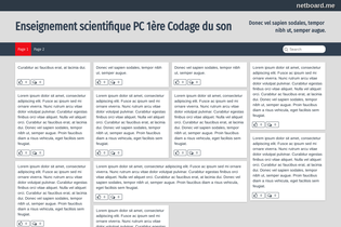 Interactive Learning Pages | netboard.me