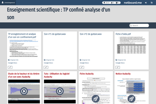 Interactive Learning Pages | netboard.me