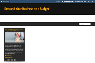 Interactive Learning Pages | netboard.me