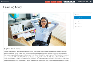 Interactive Learning Pages | netboard.me