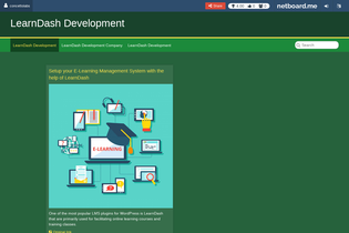 Interactive Learning Pages | netboard.me
