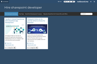Interactive Learning Pages | netboard.me