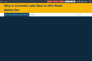 Interactive Learning Pages | netboard.me