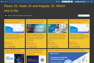 Interactive Learning Pages | netboard.me