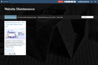 Interactive Learning Pages | netboard.me