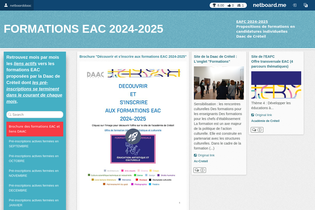 Interactive Learning Pages | netboard.me