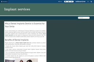 Interactive Learning Pages | netboard.me