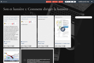 Interactive Learning Pages | netboard.me