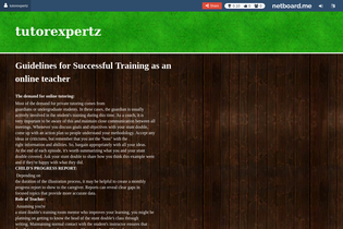 Interactive Learning Pages | netboard.me