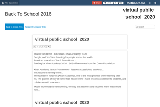 Interactive Learning Pages | netboard.me