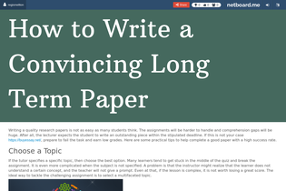 Interactive Learning Pages | netboard.me