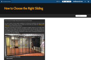 Interactive Learning Pages | netboard.me