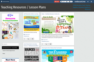 Interactive Learning Pages | netboard.me