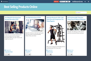 Interactive Learning Pages | netboard.me
