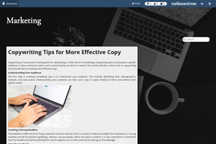 Interactive Learning Pages | netboard.me