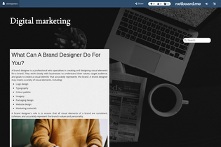 Interactive Learning Pages | netboard.me