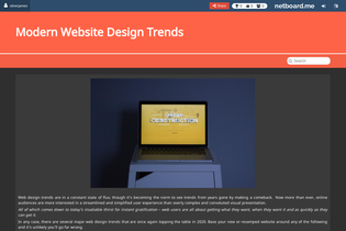 Interactive Learning Pages | netboard.me