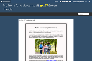 Interactive Learning Pages | netboard.me