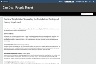Interactive Learning Pages | netboard.me