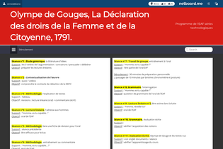 Interactive Learning Pages | netboard.me
