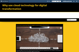Interactive Learning Pages | netboard.me
