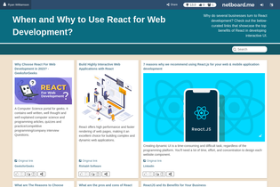 Interactive Learning Pages | netboard.me