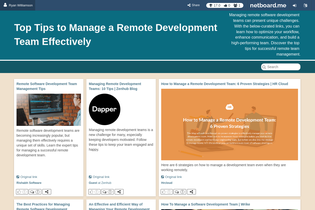Interactive Learning Pages | netboard.me