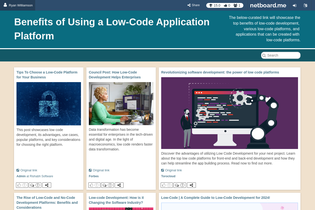 Interactive Learning Pages | netboard.me