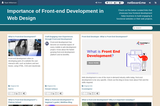 Interactive Learning Pages | netboard.me